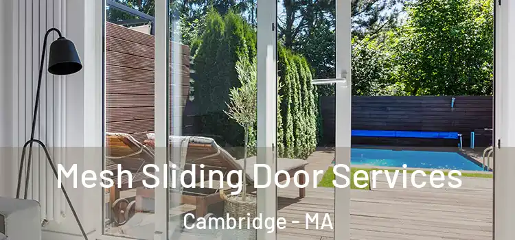 Mesh Sliding Door Services Cambridge - MA