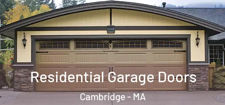 Residential Garage Doors Cambridge - MA